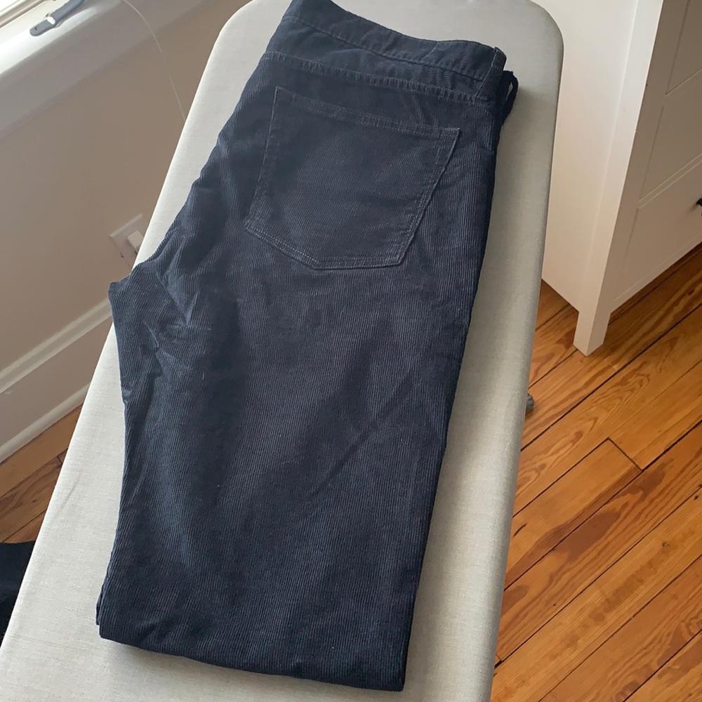 J. Crew Navy Corduroy Pant